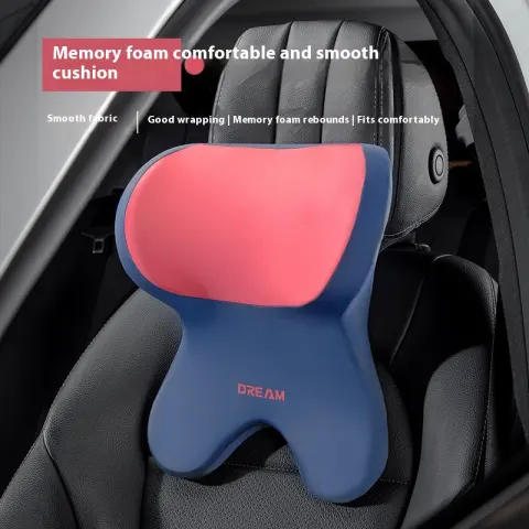 Automotive Headrest Memory Foam Neck Pillow Car Backrest Cushion