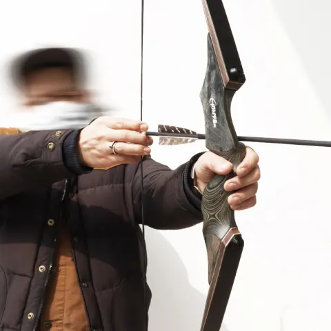 Competitive Archery Professional Combo Wooden Traditional Equipment American Bow