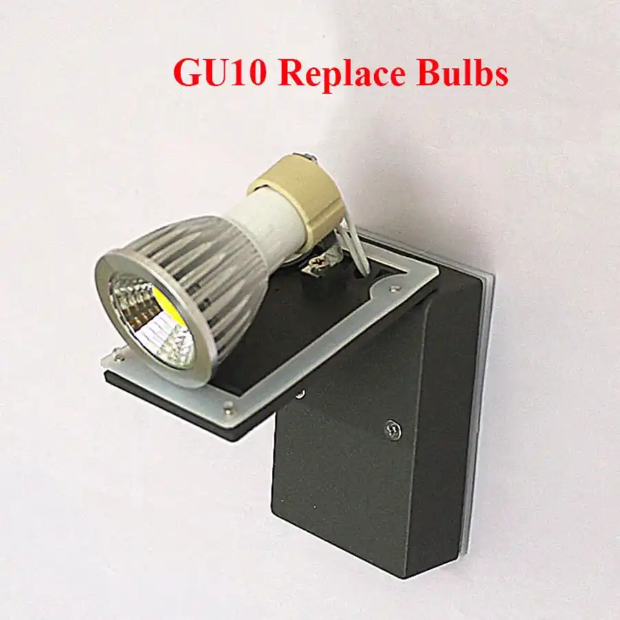 Led Outdoor Wall Lamp Adjustable Angle Aisle Spotlight