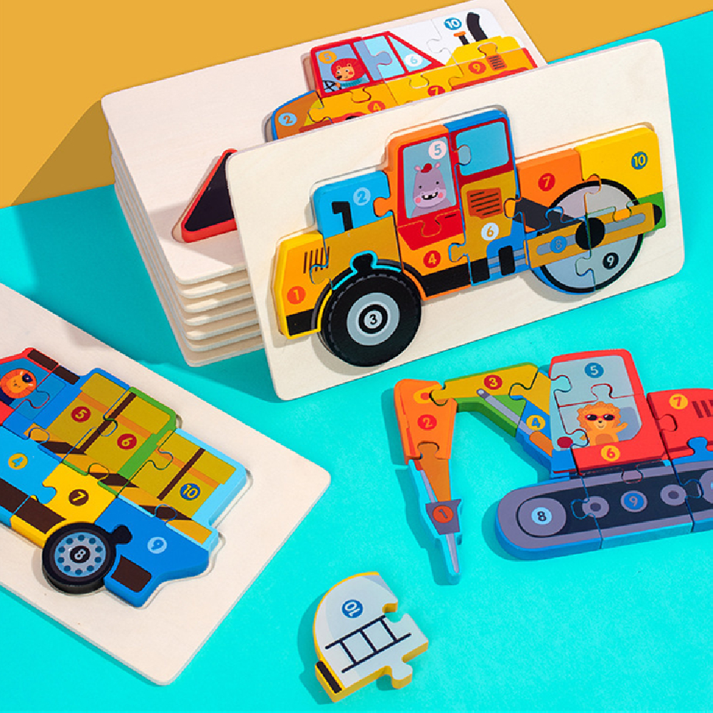 3D Puzzle Model Wooden Puzzle Educational Toys