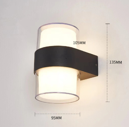 Outdoor Corridor Aisle Terrace Stairs Balcony Villa Door Outdoor Waterproof Wall Lamp