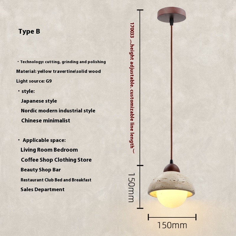 Bedroom Bedside Chandelier Decoration