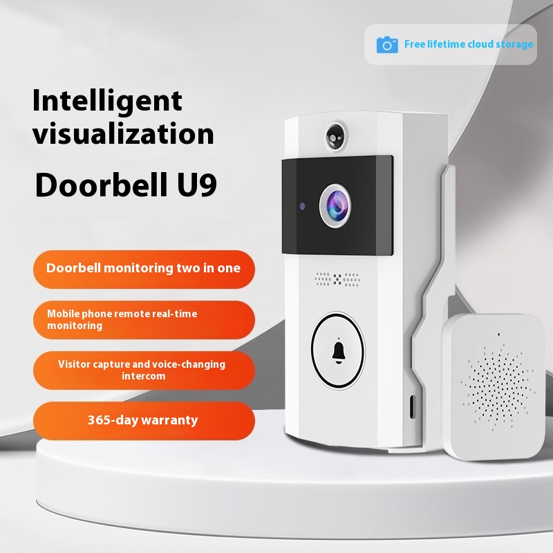 U9 Wireless Video Doorbell Home Monitoring