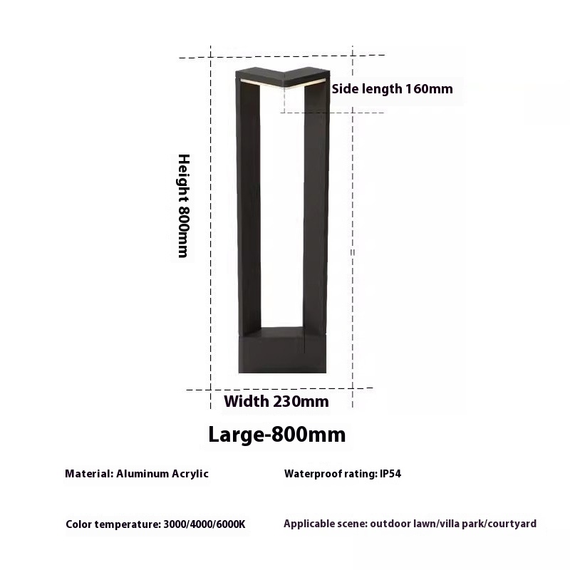 LED Outdoor Lawn Park Lawn Lamp