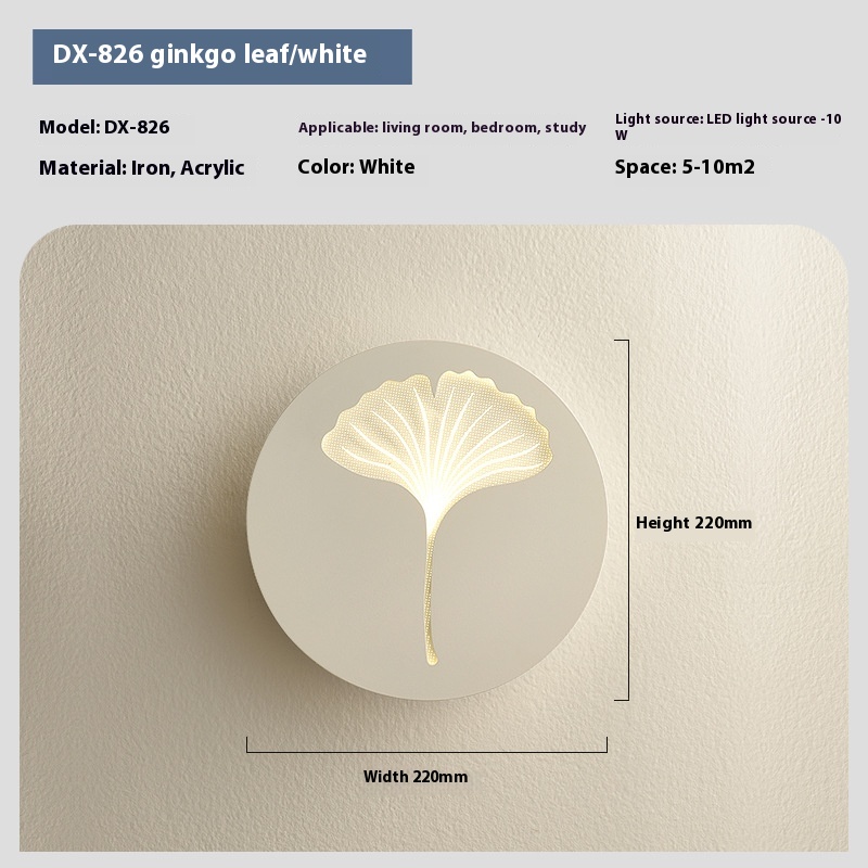 Bedroom Bedside Cream Style Balcony Aisle Wall Lamp