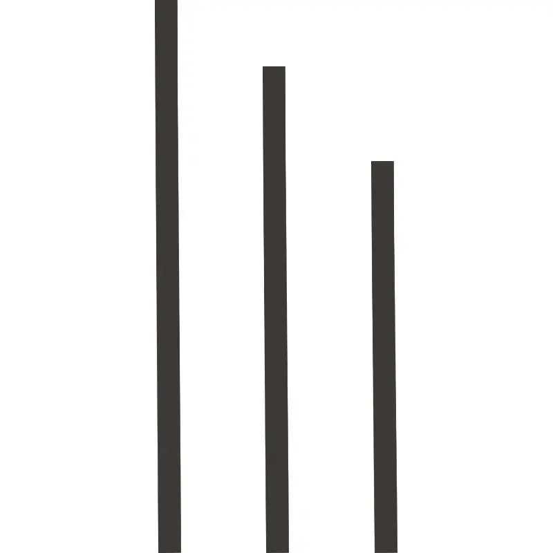 Minimalist Long Waterproof Villa Outdoor Garden Courtyard Outdoor Wall Lamp