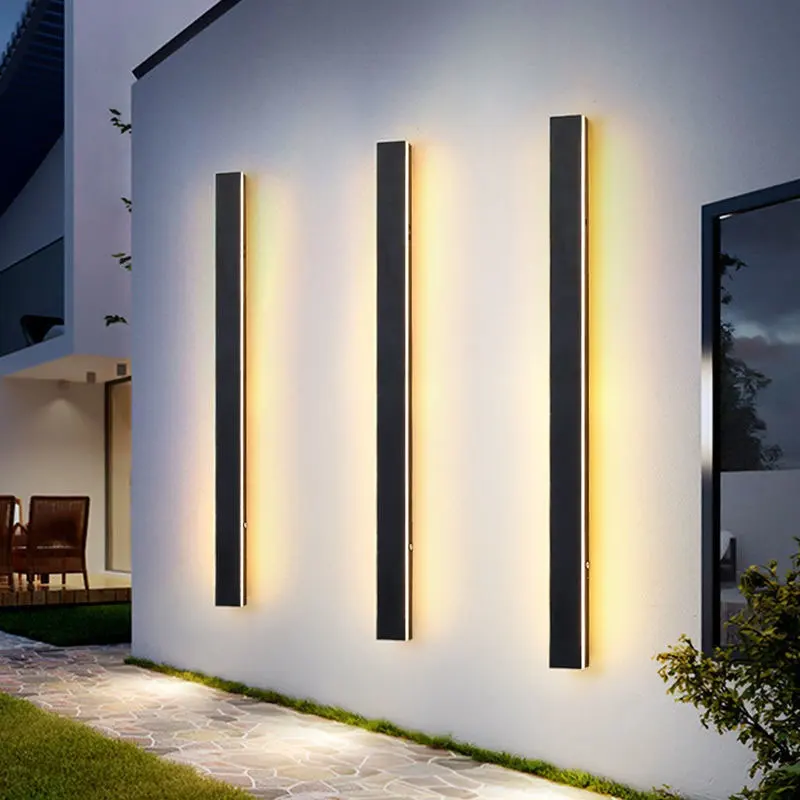 Minimalist Long Waterproof Villa Outdoor Garden Courtyard