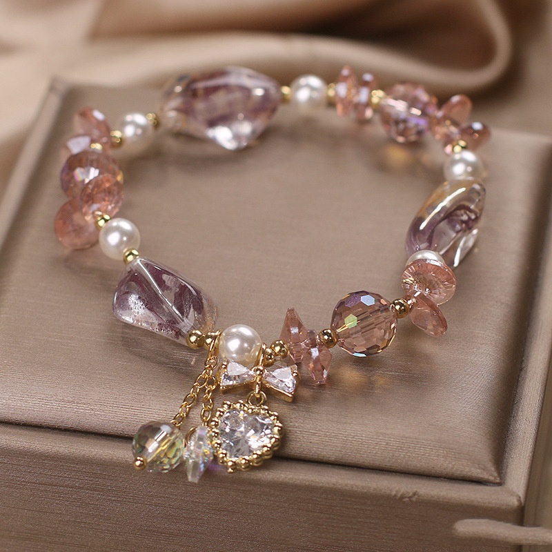 New Women's Sweet Crystal Bracelet Zircon