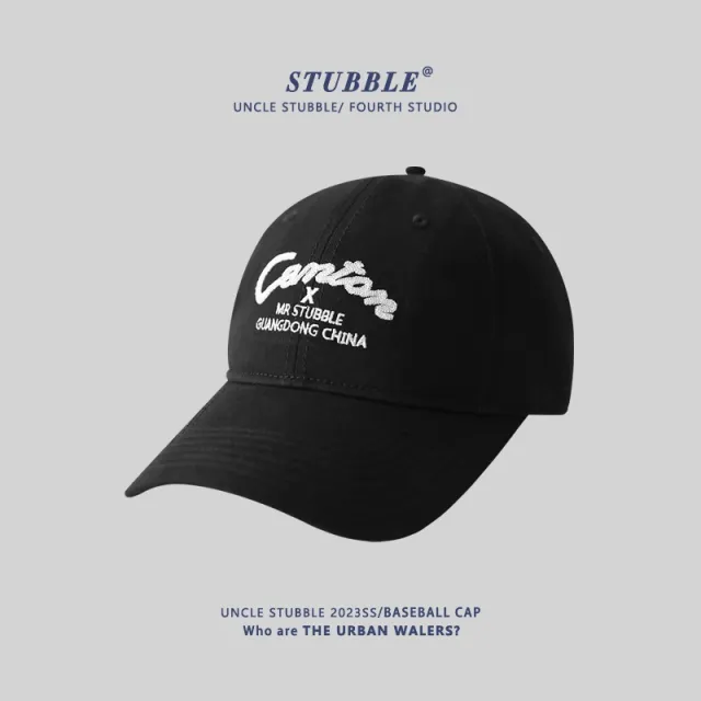 Big Face Small Soft Top Sunshade Duck Hat Black - Shop at LoveMi
