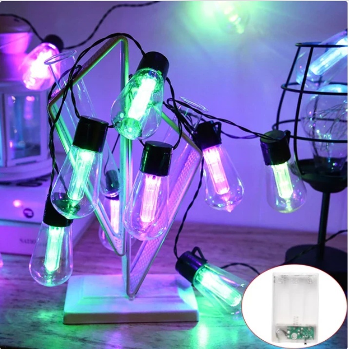 Solar-powered String Lights Waterproof Christmas Decoration Light