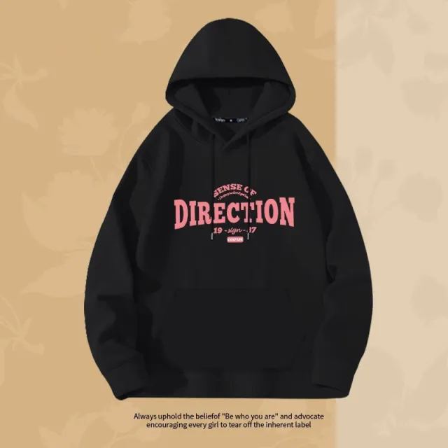Black Hoodie Brand Fleece Hooded Jacket Black - Shop at LoveMi
