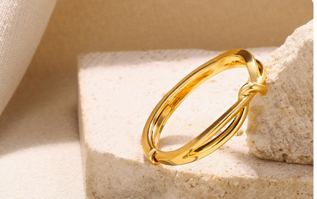 Fashion Personality Men And Women Lava Ring