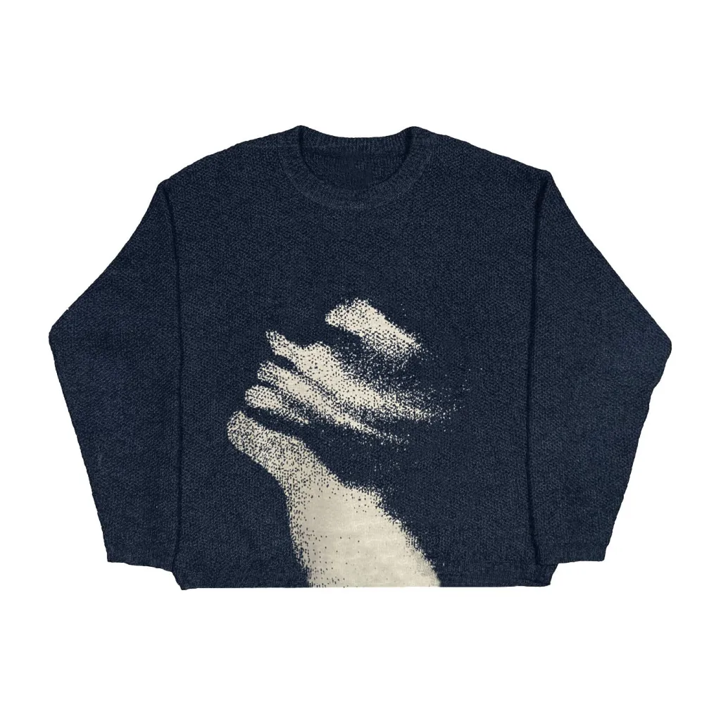 Autumn And Winter Women's Sweater Autumn And Winter Pullover Knitwear Top - Black - View 1