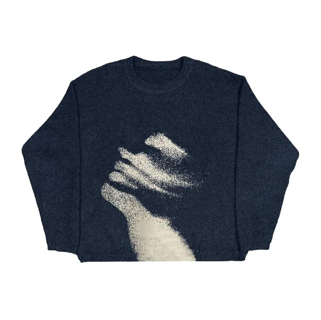 Autumn And Winter Women's Sweater Autumn And Winter Pullover Knitwear Top Black - Shop at LoveMi