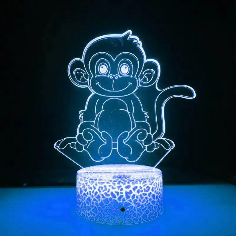 Creative Cartoon 3D Table Lamp LED Ambient
