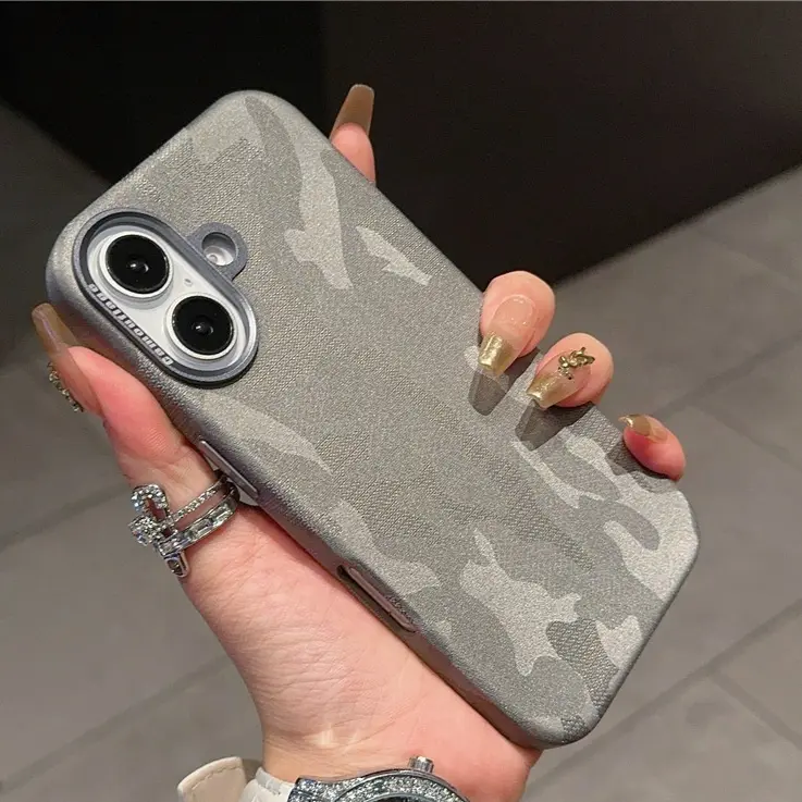 Camouflage All-inclusive Leather Mobile Phone Protective Cover Antidrip Resistance