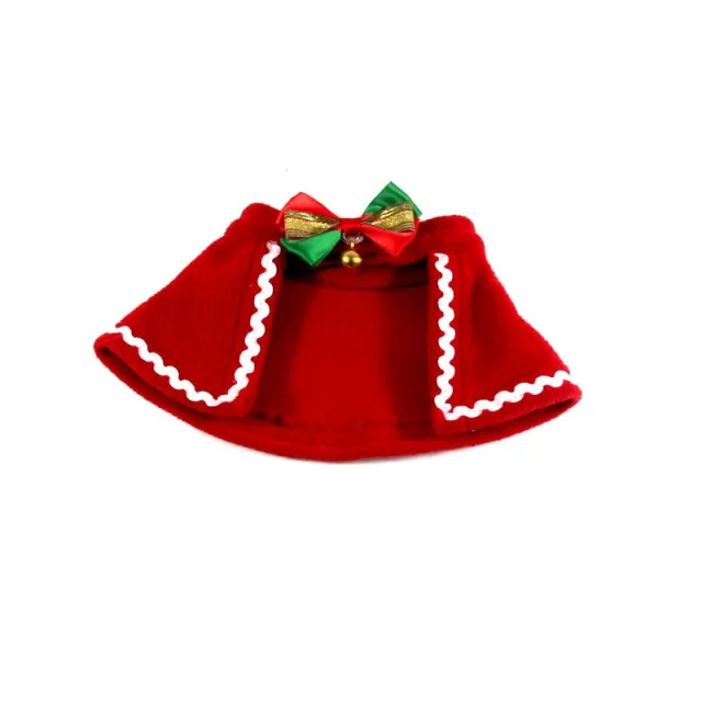 Christmas Pet Scarf Hat Cloak Pet Costume New Cloak - Shop at LoveMi