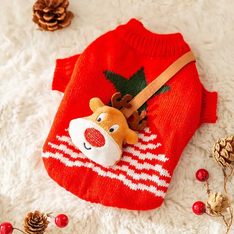 Spring And Autumn Dog Clothes Rabbit Sweater Small Puppies Teddy