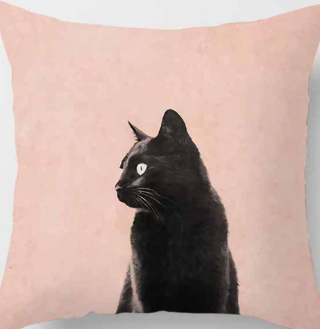 Housse de Coussin Imprimé ZIGRA en motif animal