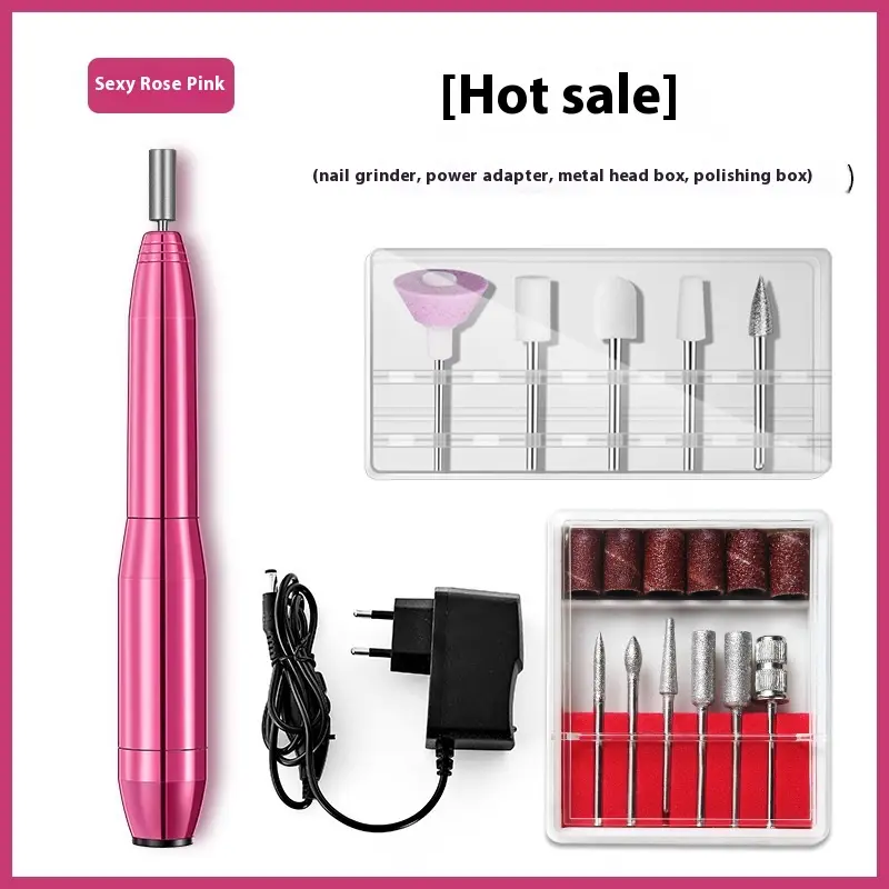 Aluminum Alloy Electric Nail Polish Nail Piercing Device