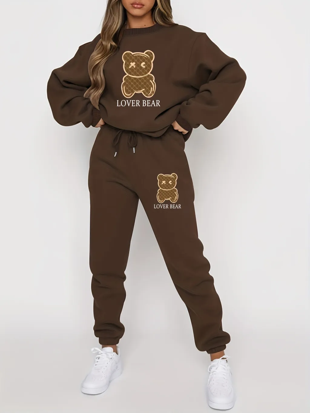 Spring And Autumn Fashion All-matching Casual Two-piece Suit Thin Sportswear - Wyyltz130271-S