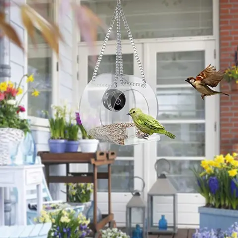 Pet Smart Feeder Outdoor Real-time Monitoring with HD Camera