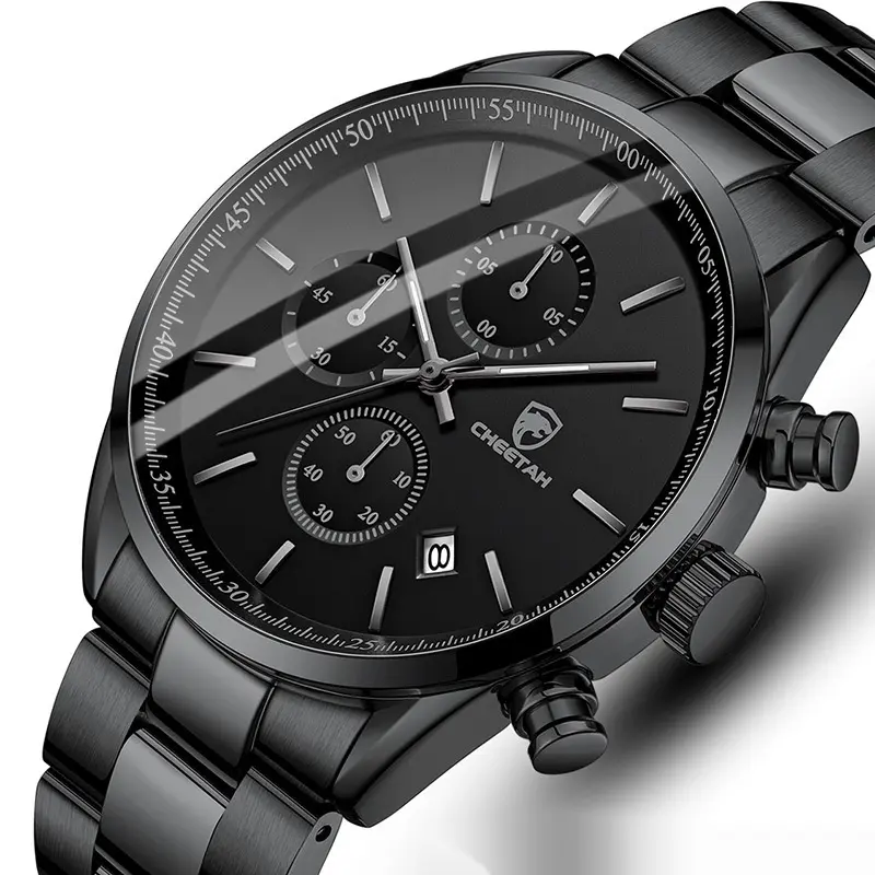 Business Leisure Men's Watch Multi-functional Waterproof Quartz Watch
