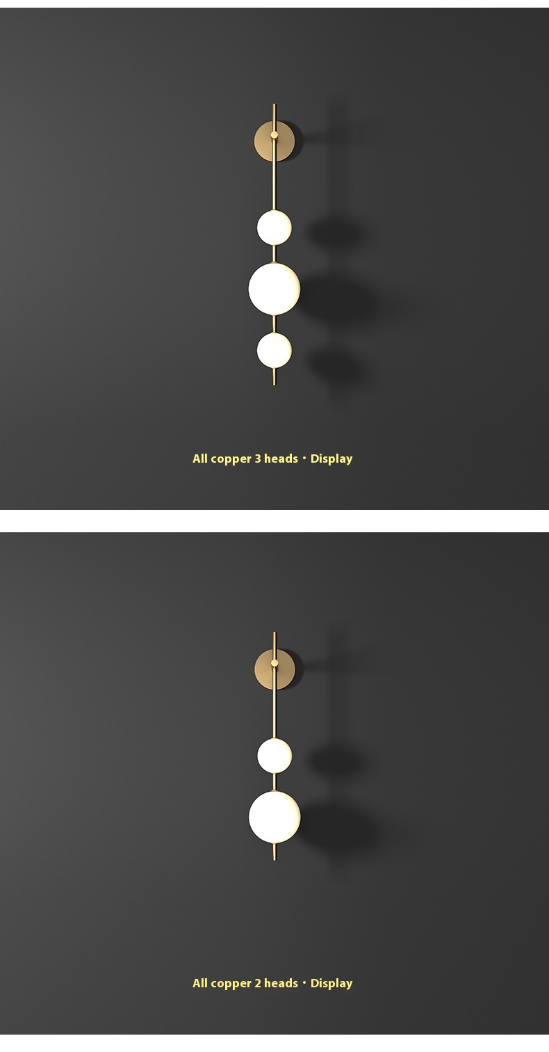 Modern LED Wall Lamp for Aisle, Stairway, Exhibition Hall - Opper Background Wall Light
