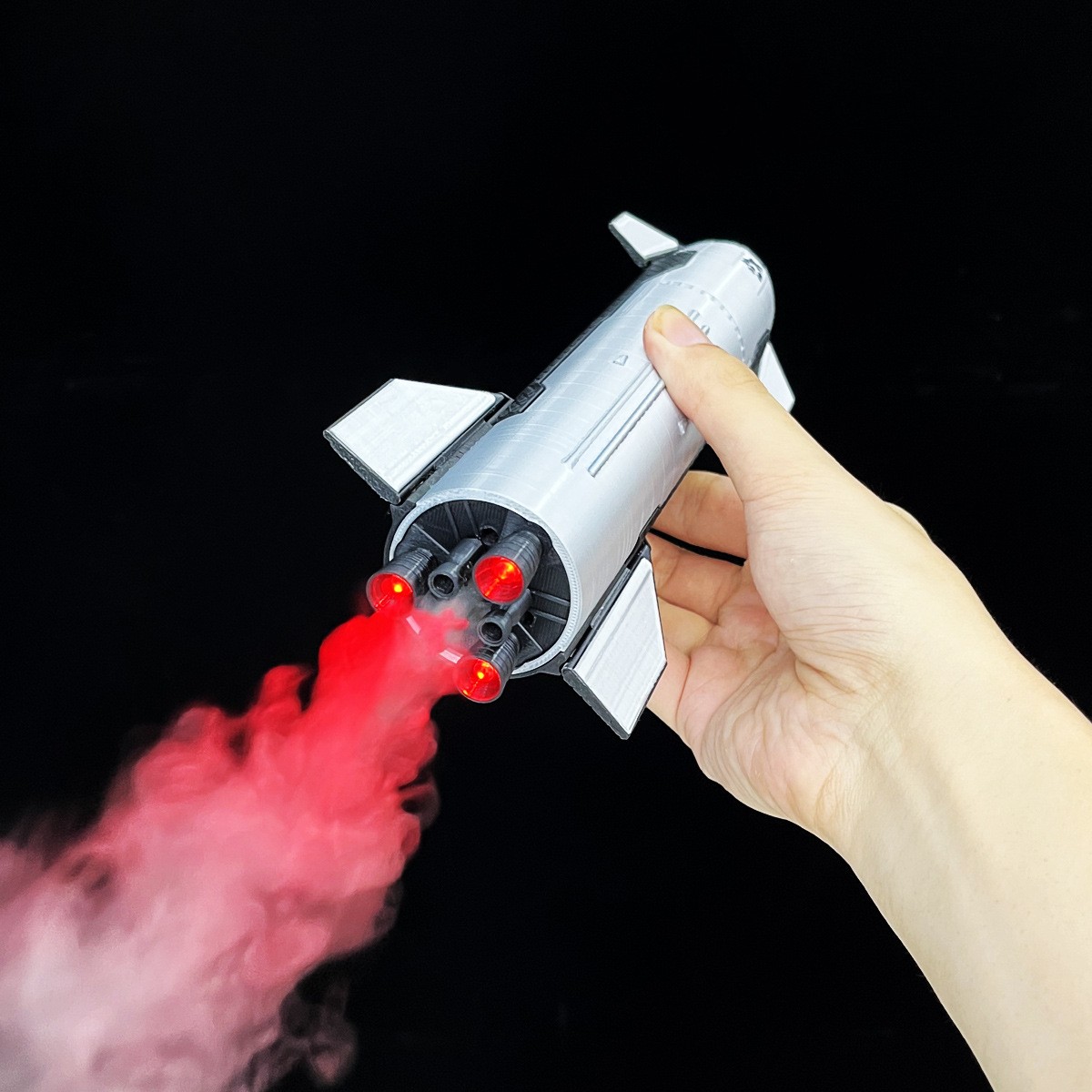 Starfleet Model Tail Flame Special Effects
