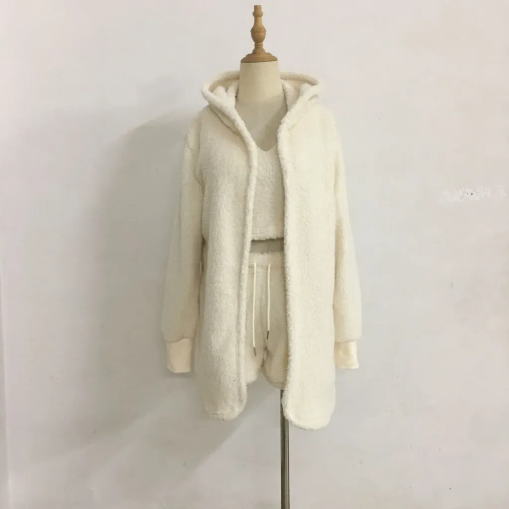 Plush Fashion Leisure 3-Piece Set - Style1-3Xl