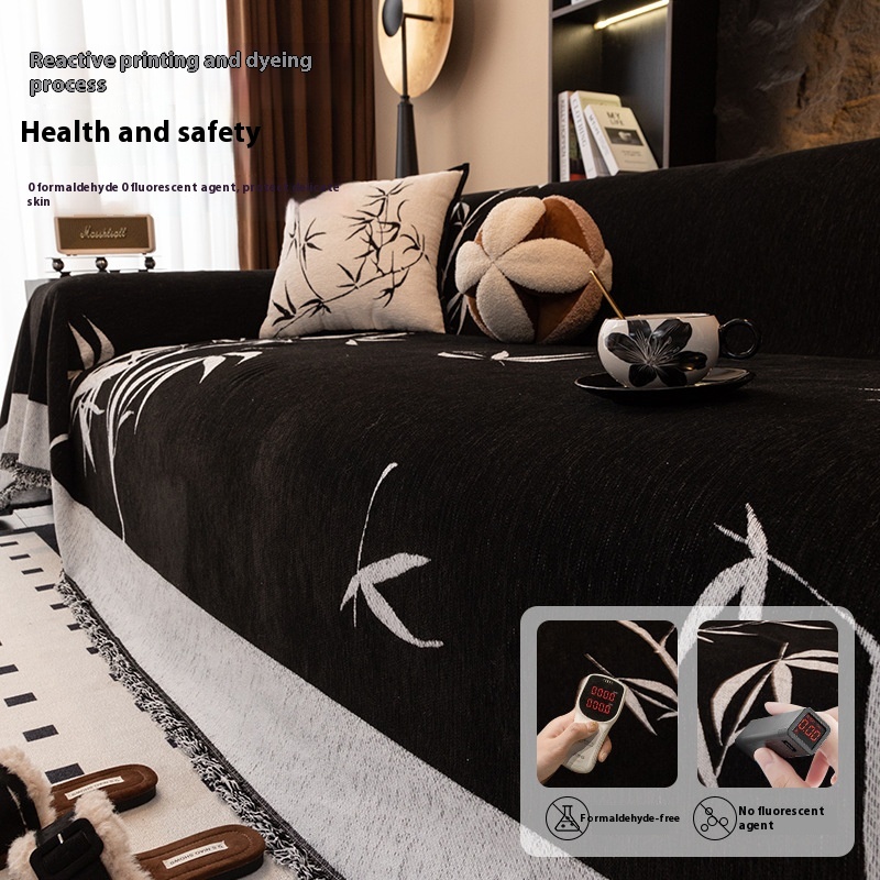 Plaid Canapé Bambou SHADOW Plaid canapé Plaid Canapé Bambou SHADOW