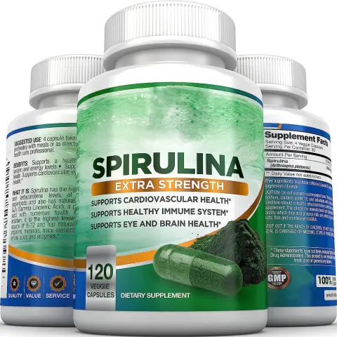 Spirulina Capsules 120