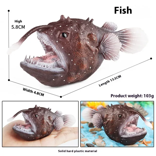 Simulation Marine Animal Model Children's Cognitive Toy M2960 Mandarin Fish - Shop at LoveMi