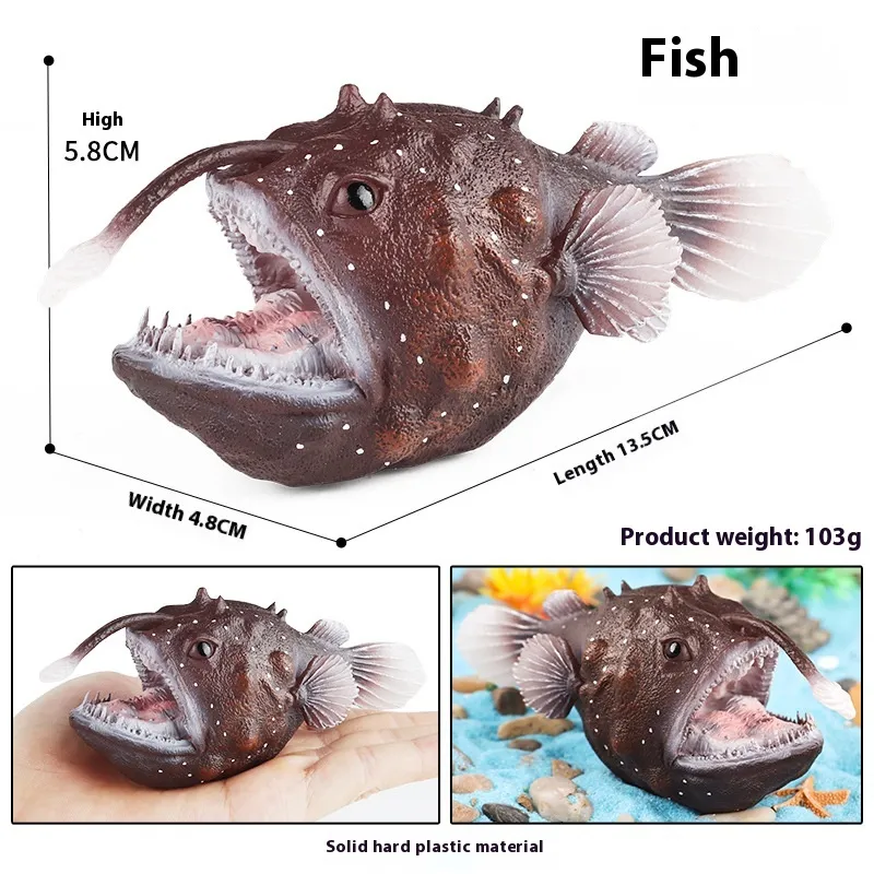 Simulation Marine Animal Model Children's Cognitive Toy - M2960 Mandarin Fish
