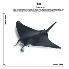 Simulation Marine Animal Model Children's Cognitive Toy - M2033 Mini Bat Spray - View 1