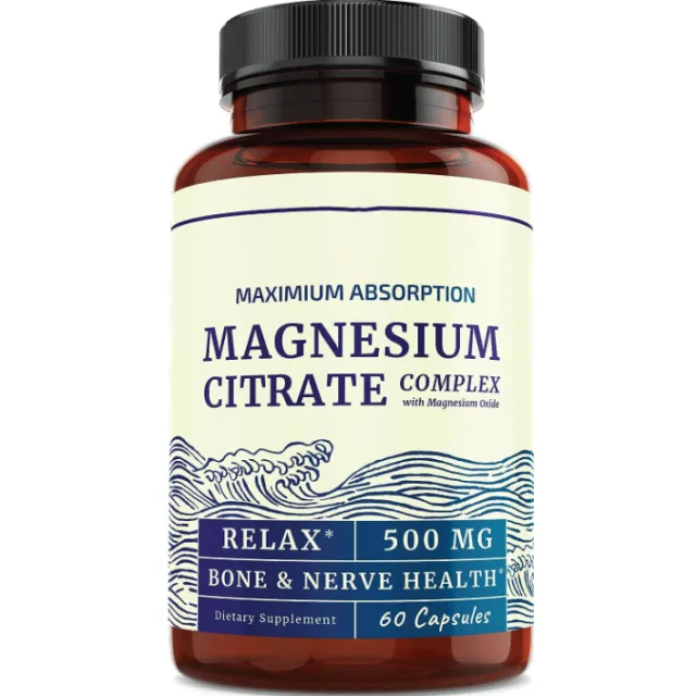 Magnesium Citrate Capsules 60 Tablets - Shop at LoveMi