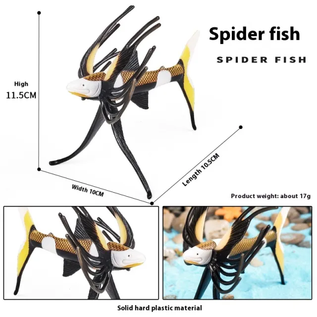 Simulation Marine Animal Model Children's Cognitive Toy M1948 Spider Fish - Shop at LoveMi