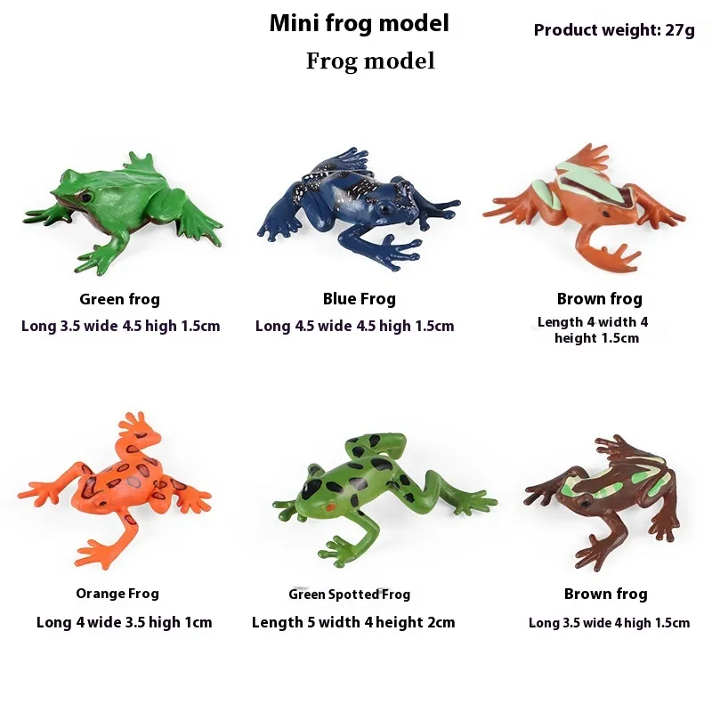 Simulation Marine Animal Model Children's Cognitive Toy - Kz Model 6 Pcs Suit