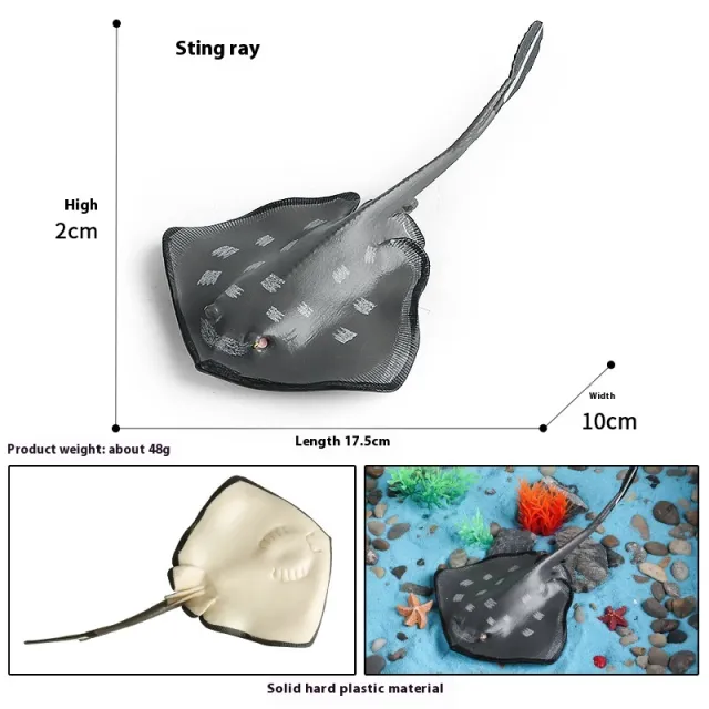 Simulation Marine Animal Model Children's Cognitive Toy Thorn - Shop at LoveMi