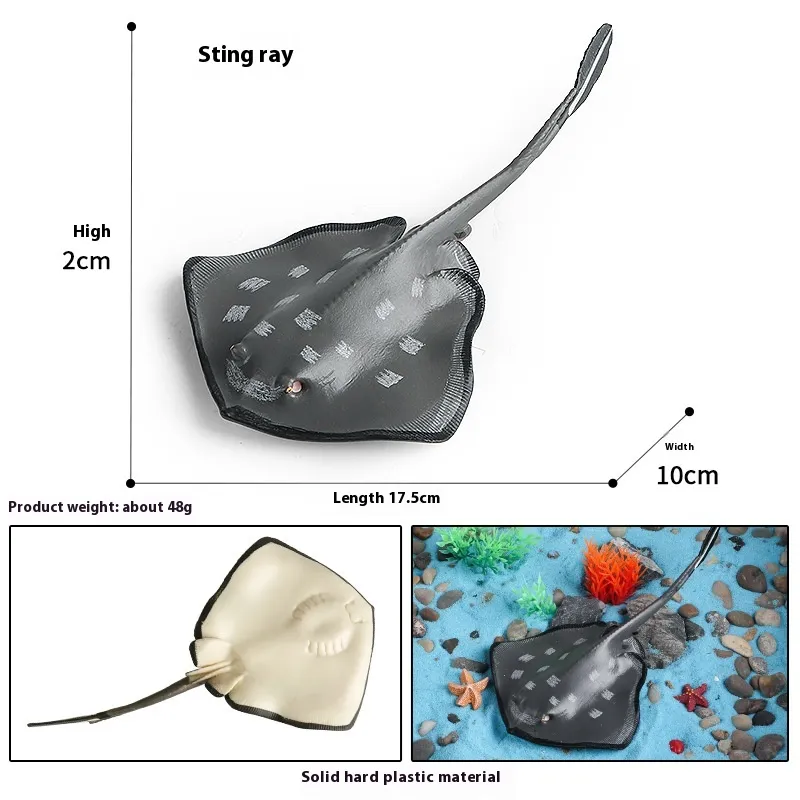 Simulation Marine Animal Model Children's Cognitive Toy - Thorn