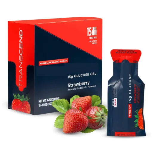 Strawberry Flavor Glucose Gel Jelly - 31G X 5 Pieces