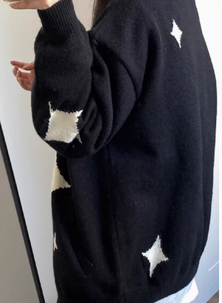 Women's Loose Lazy Hooded Knitted Cardigan