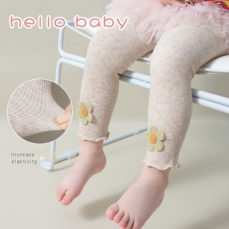 Autumn And Winter Girls Trousers Thickened, Sanded Fabric Thin Pantyhose - Image 2