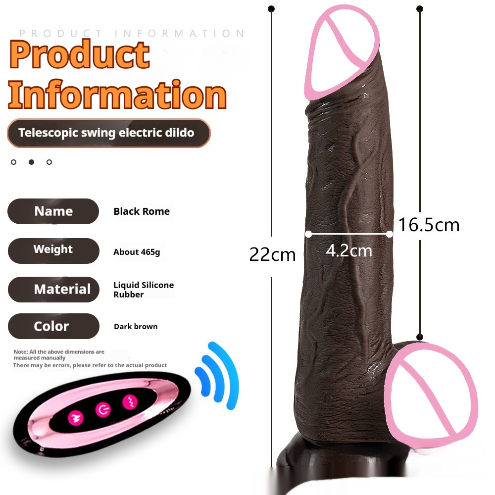 Full-automatic Retractable Vibrator Masturbation Device Women's Toy 5