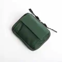 Fashion Clutch Coin Purse Short Pouch - Green - View 1