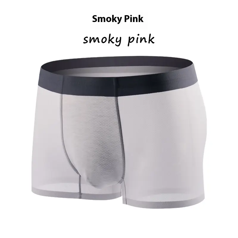 Ice Silk Seamless Antibacterial Flying Boxer Briefs