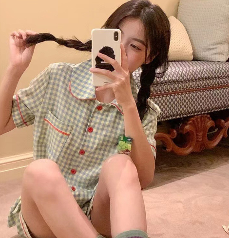 Suit Cartoon Cute Outerwear Homewear Summer