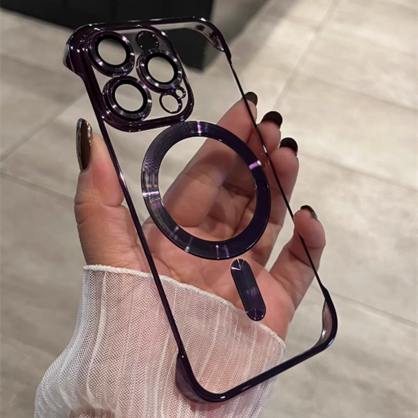 Comes With Lens Film, Frameless, Premium Mobile Phone Case