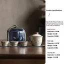 Three Cups Portable Bag