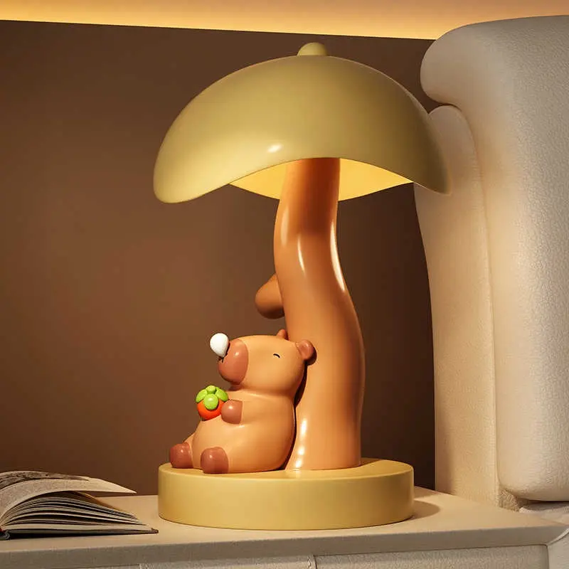 Cute Khaki Bedroom Table Lamp Home